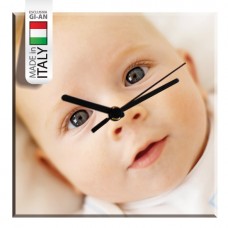 Orologio Quadrato in Vetro