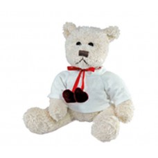 Peluche orso bianco con cuori