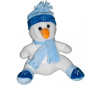 Peluche pupazzo di neve